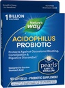 Nature's Way Acidophilus Probiotic Pearls、Digestive Balance & Gut Healthをサポート、Occasional constipationとBloating*、Billion Culture、90 Softgelsを削減