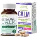 ストレスHrx、Ashwagandhaの補足のカプセル、草のDestinationの圧力救助- 60の計算