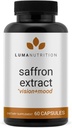 Luma Nutrition Saffron Extractカプセル - プレミアムサフランサプリメント - 88.50 mgピュアサフランピル - 気分のサポート - 目のサポート - アメリカ製 - 60カプセル