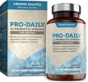 ビタミンBunty Pro-Daily Probiotic 5 Billion CFU - 消化器の健康のためのLactobacillusのAcdophilus及びBifidobacteriumの13の緊張 - 男性及び女性の腸の健康サポートのためのプロバイオティクス