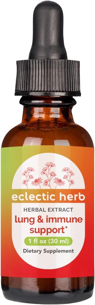 Eclectic Institute Non-GMO、グルテンフリールン&免疫サポートエキス | 2 fl oz (60 ml)