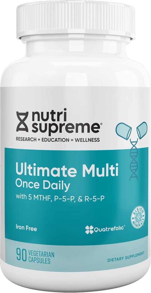 Nutri 究極の男性と女性のためのマルチビタミン, 以上 20 ビタミンとミネラル, 免疫サポートのための毎日の栄養補助食品, コーシャ, ベジタリアン 90 日の供給