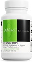 DAVINCI Labs Cranberry - Urinary Tract Health Support* - Cranberry Extract with Quinic, Citric & Malic Acid - Vegetarian, Gluten-Free - 60 Capsules