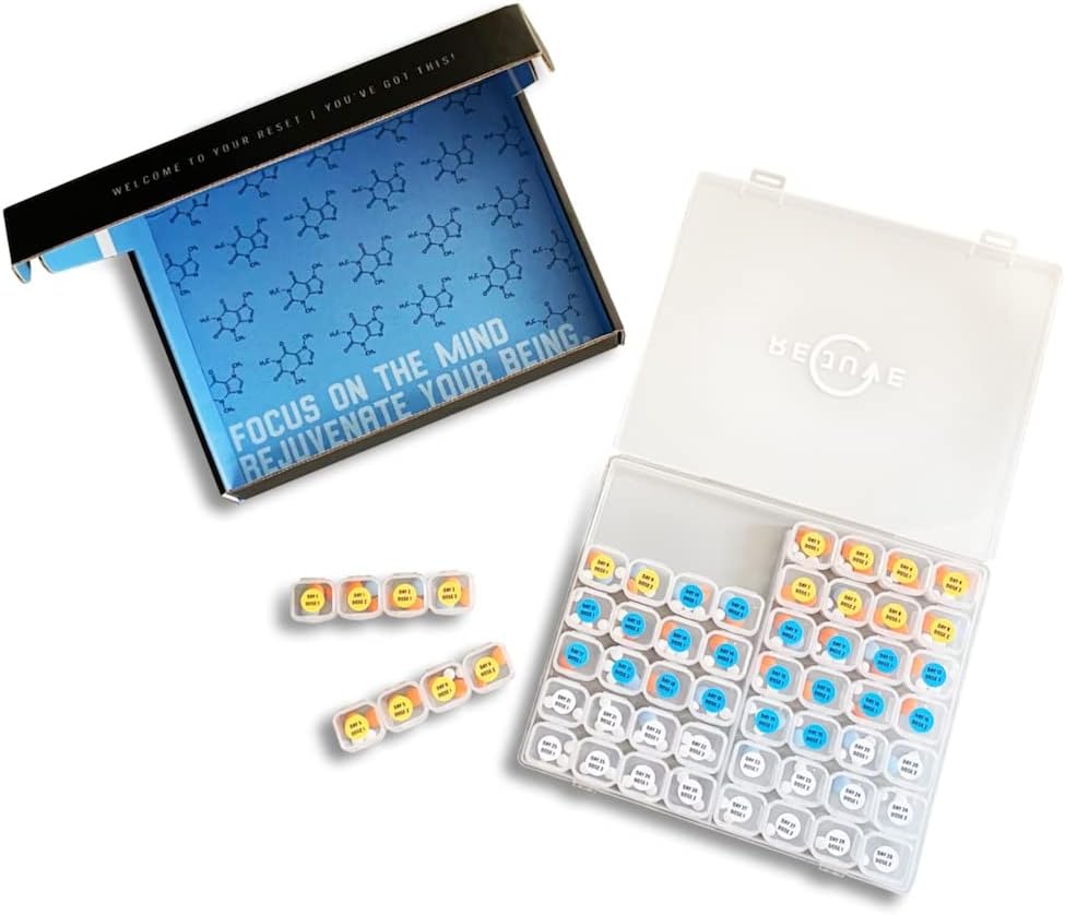 チートカフェイン | コーヒーデトックス | カフェインの撤退を避ける | 28 日 カスタマイズサプリメントプラン | 右のペースでカフェインオフ | (200mg)