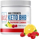 Dr. Boz - Keto BHBパウダー - ラズベリーレモネード、20サービング - Ketones Drink - 増加エネルギーと削減舗装 - 最大強度栄養補助食品 - 品質試験 - アメリカ製 - 9.6oz(272g)