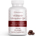 VESIsorb Ubiquinol-QH 100のmgのSoftgels、30の計算