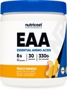 Nutricost EAAパウダー30サービング(ピーチマンゴー) - 必須アミノ酸 - 非GMO、グルテンフリー、ベジタリアンフレンドリー