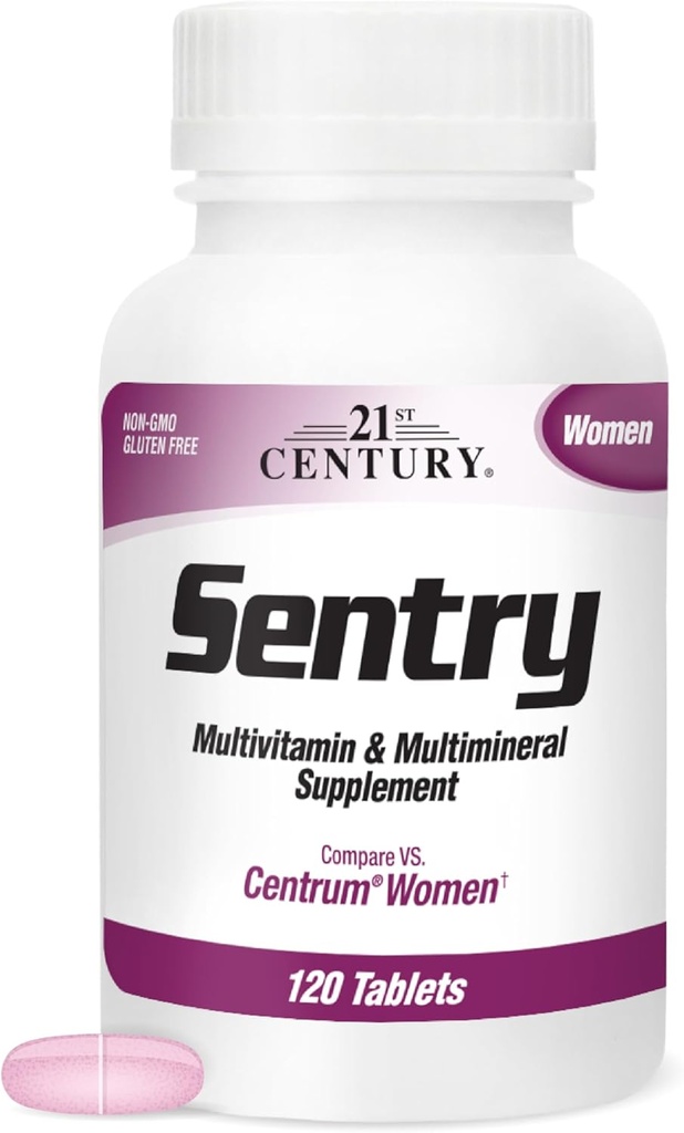 21st 世紀の Sentry 女性の Multivitamin のタブレット、120 の計算