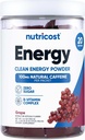 Nutricostエネルギーコンプレックススティックパック(20サービング)グレープ風味 - グルテンフリー + 非GMO