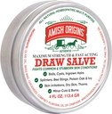 アミッシュの起源のデッサンのSalveの軟膏、4つのozの最高の強さの速い代理の引出しはSplinters、ボイル、蜂のstings、Cyst、米国でなされる反Itchのクリームを巻きます