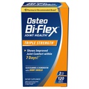 OsteoのBi-Flexの三重強さ(5)、ビタミンCの接合箇所の健康の補足、上塗を施してあるタブレット、120の計算が付いているグルコサミンのコンドロイチン