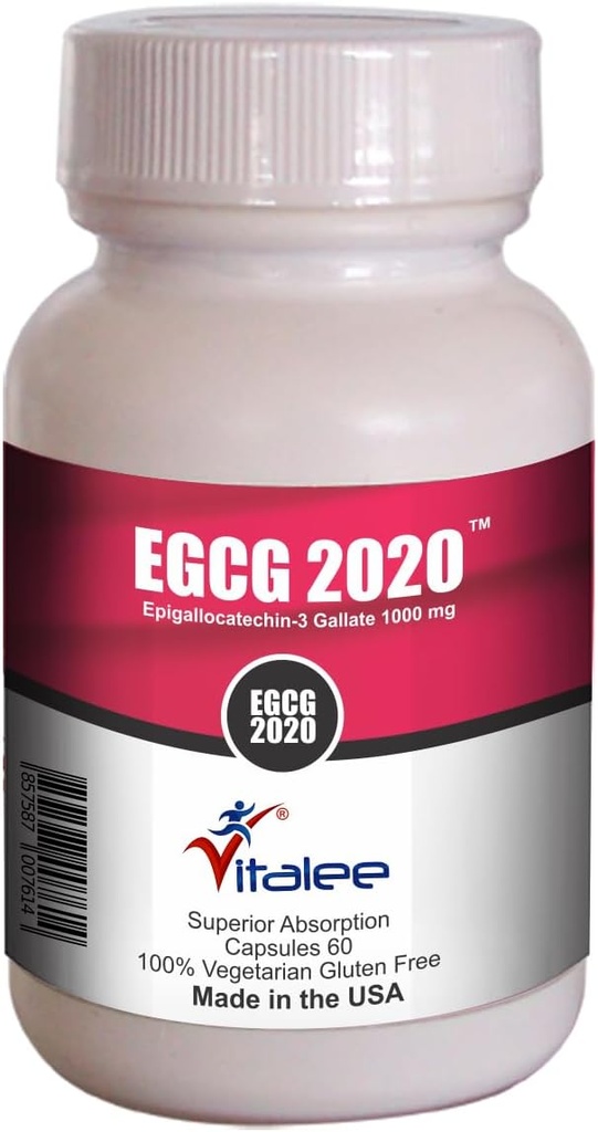 EGCG- 1000のmgの緑茶 Extのカプセル(60のカプセル)