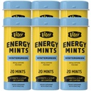 ビターエナジーカフェインミント40mgカフェイン、ビタミンB、砂糖無料。(Wintergreen、20pcs、6パック)