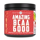 アメイジング栄養 アメージング BCAA 6000 | 6グラム BCAA サービング | 30 サービングパウダー | 分岐チェーン アミノ 酸サプリメント | アメリカ製(天然フルーツパンチ)