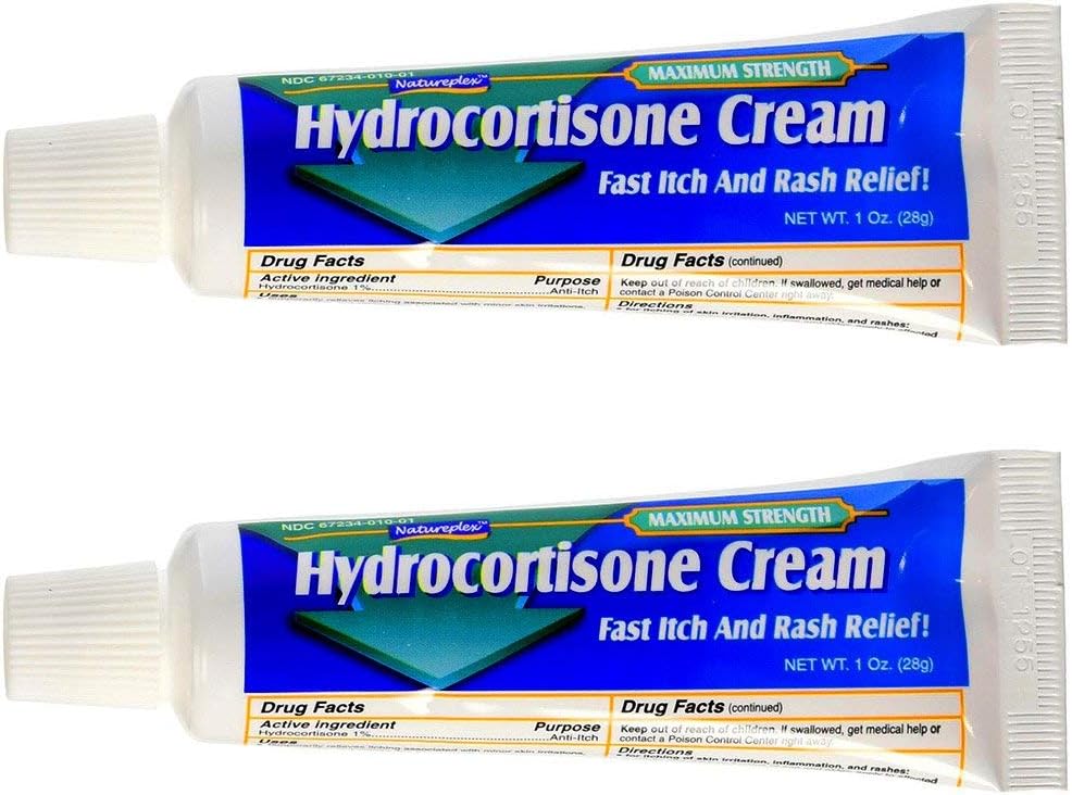 Natureplex Hydrocortisone 1% クリーム, 1 Oz (パッケージ 2)
