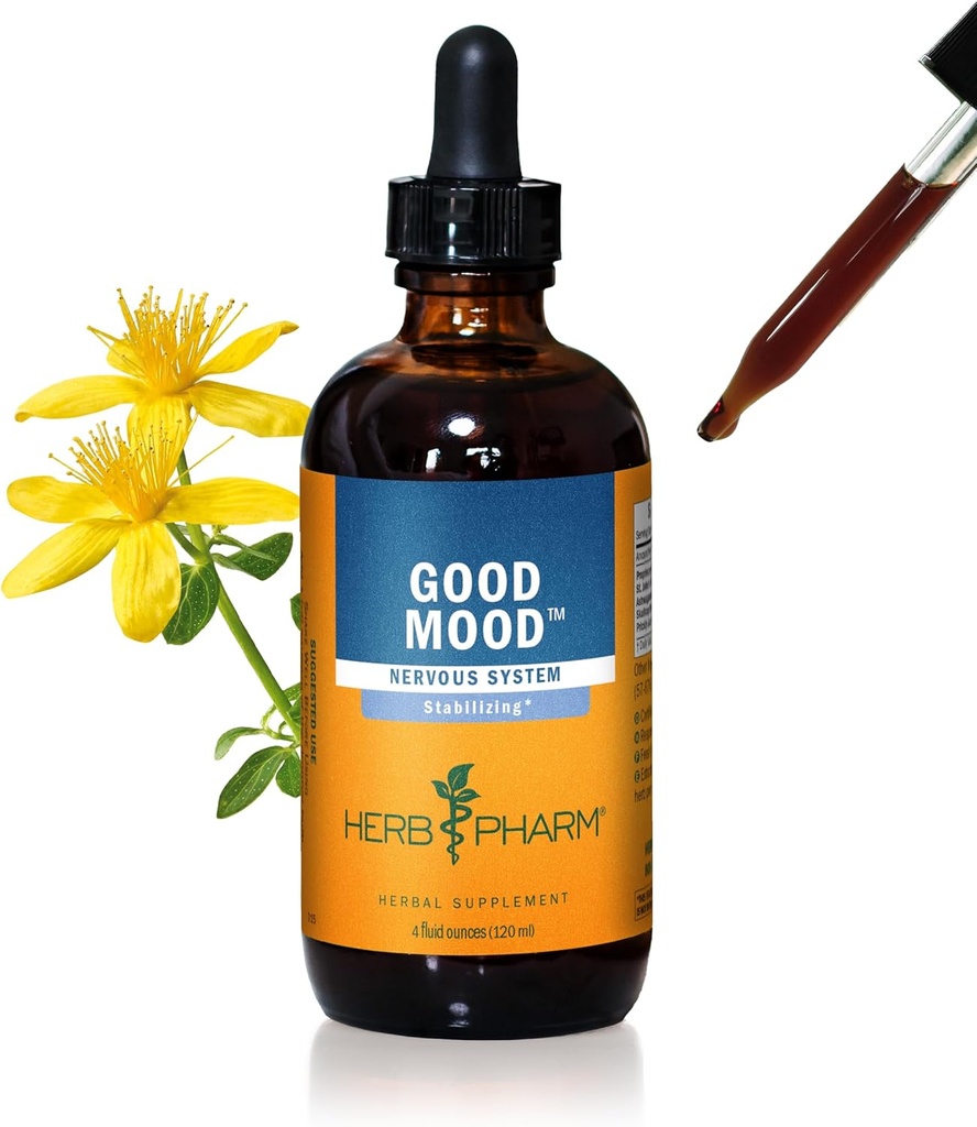 ハーブ Pharm よい 気分 液体 草 式 と St. John's Wort のための 健康な 感情的な バランス - 4 Ounce