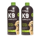 LIQUIDHEALTHのペットK9は大人のシニア ドッグ及び子犬のための8 1液体のMultivitaminを、すべて皮及びコート、共同健康、免疫サポートのための1つの完全な方式のcanineのビタミンすべて作りました(2パック)