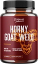 Horny Goat Weed Herbal Extracts - Horny Goat Weed for Men and Womens Energy Support with Maca Root Tribulus Terrestris and Saw Palmetto