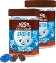 Good Day Chocolate Melatonin for Kids [2 Pack] - Fair Trade Non-GMO Chocolate with Chamomile and Melatonin 1 mg - Toddler Melatonin, Kids Natural Sleep Aid for Ages 3 and Up