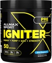 AllMAX IGNITER Sport、ブルー ラズベリー - 330 g - プレワークアウトフォーミュラ - カフェイン、L-Citrulline、L-アルギニン、クレアチン&ベータアラニン - 最大50のサービング
