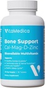 VitaMedica | Bone Support | Supplement for Bones and Joints | Calcium | Magnesium | Vitamin D & Vitamin K | Boron | Chelated Minerals | Bone Support | Natural Sleep | Made in USA | 90 Ct | 30 Servings