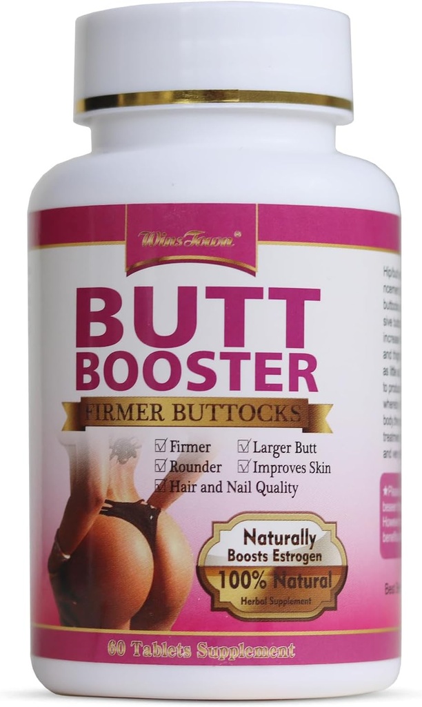 Butt Boosterの丸薬、Mentionのbuttocksの草の補足、プラムHIPSの強化の固着およびSeductiveの60のタブレット