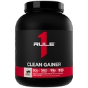 ルール1クリーンゲイン - 560カロリー、フルスペクトラムプロテイン30g、90g以上の炭水化物、脂肪の6g未満(15サービング、クッキー&クレメ)