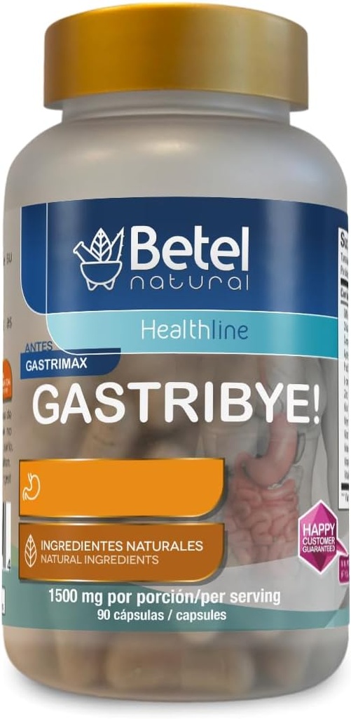 Betelの自然な優れたGastribyeのカプセルのSoporteの自然なパラElのGastrico - 1500のmg - AntesのGastrimax