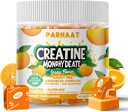 クレアチンの Monohydrate の咀嚼のコンプレックス 男性及び女性のための 6400mg -高度の方式 W/L タウリン + ビタミン B12 の砂糖の自由なChewable 補足、60 のオレンジ Softchews