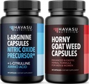 HAVASU NUTRITION角質ヤギの餌のカプセル(30のサービング)及びLのアルギニンLのシトルリンの補足(30のサービング)
