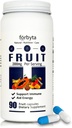 フルーツサプリメント - 全食品ベースのフルーツブレンドカプセル - 天然抗酸化剤サポート - 必須ビタミンが豊富 - 非GMO、グルテンフリー - 90カプセル