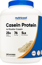 Nutricostのカゼインの蛋白質の粉5lb - Micellarのカゼイン、非GMOのグルテンフリー(Unflavored)
