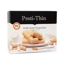 Proti-Thin Fluffy Nutter Protein Bar、15g Protein、Low Calorie、非常に低いCarb (VLC)、低脂肪、高繊維スナックバー、KETOの食事療法の友好的、理想的な蛋白質の多用性がある、グルテンフリーの原料、7 /Box