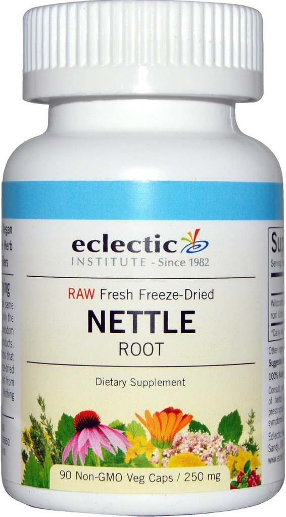 Eclectic Institute Nettle Root - 250 mg - 90 ベジタリアンカプセル
