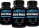 男性と女性のためのAndro400テストステロンサポート - トンカットアリ、L-アルギニン&L-シトルリン - エネルギー、バイタリティ&パフォーマンス - 180カプセル、180日の供給