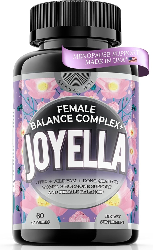 女性のためのVitex Chasteberryの補足 - Adaptogensバランスコンプレックスw。 ブラックコホッシュとドンキア - 女性のためのホルモンバランスw。 ワイルドヤムルート - ホルモン60ハーモニーキャップUSA