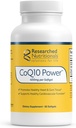 研究された栄養物CoQ10 400mgのSoftgels - CoQ10力-Therapeutic-Strength Coenzyme Q10の補足-サポート自然なエネルギー及び免疫機能、昇進の健康な中心及びガムのティッシュ(60のSoftgels)