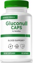 Gluconullの帽子、公式のGluco NullCapsの方式、全面的な健康、全自然な原料、Gluco Nullのグリコのオプティマイザ(60のカプセル)のための安定したレベルそして燃料エネルギーのための純粋なサポート