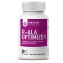 NERVE RENEWオプティマイザ - 栄養補助食品 - 30カプセル - 天然の神経不快なサポートのためのカプセルあたり300mg安定Rアルファリポ酸 - 迅速な吸収 - 安全かつすべての自然