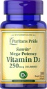 PuritanのプライドビタミンD3 10,000 IU-100 Softgels