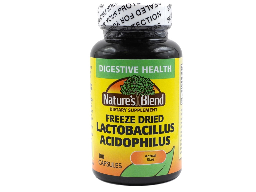 凍結乾燥LactobacillusのAcdophilus 100の帽子
