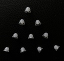 ジャングルケア®(6mm小 * 10pc)ダブルレイヤーマジック補聴器ドーム快適なPSAP(パーソナルサウンドアンプ製品)キットイヤーチップ見えない、オープンエア(オープンフィット)を除く