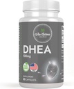 DHEA 100mg | 非GMO | グルテンフリーサプリメント | 60カプセル