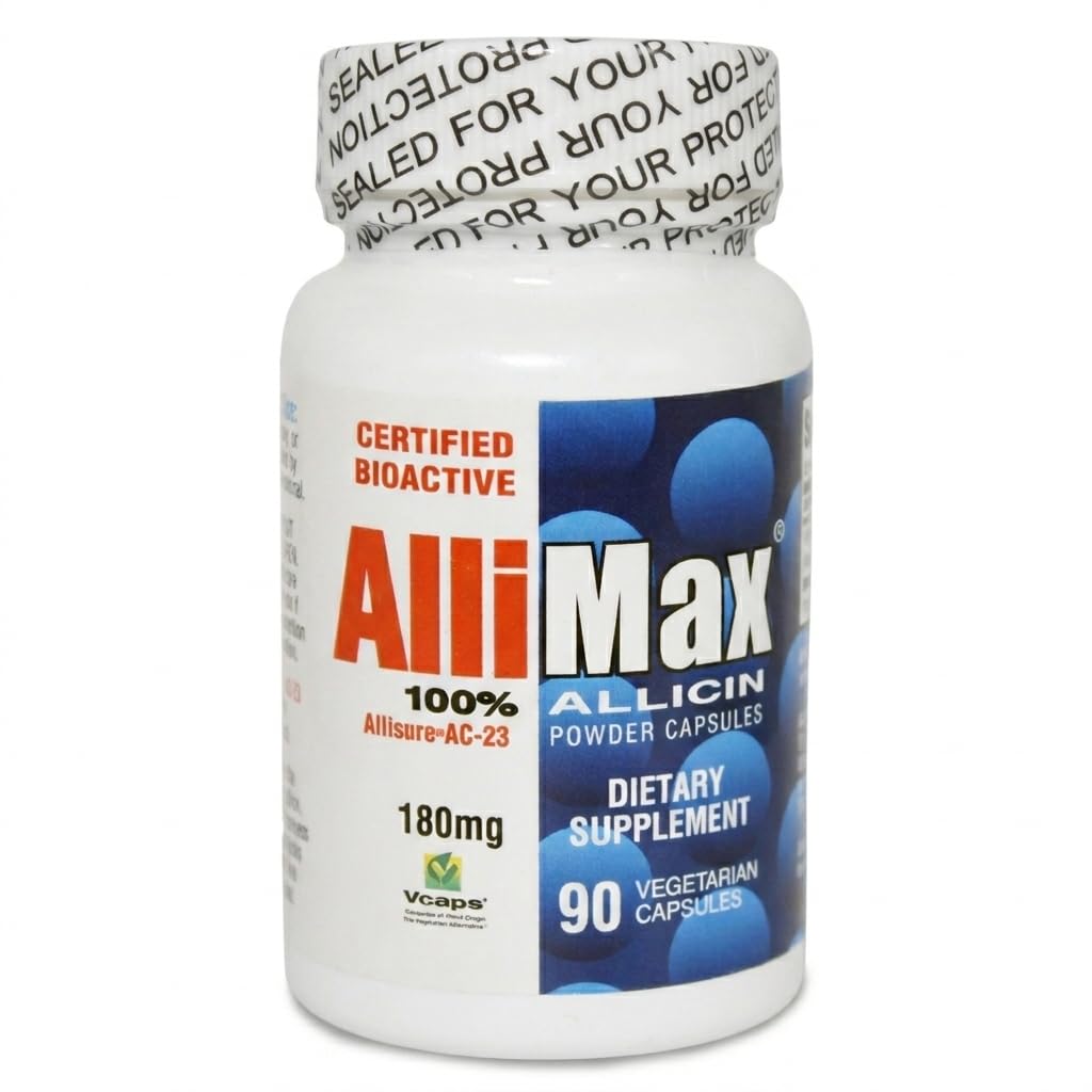 Allimax International Limited, Allimax 180 mg 90 ヴェグキャップ