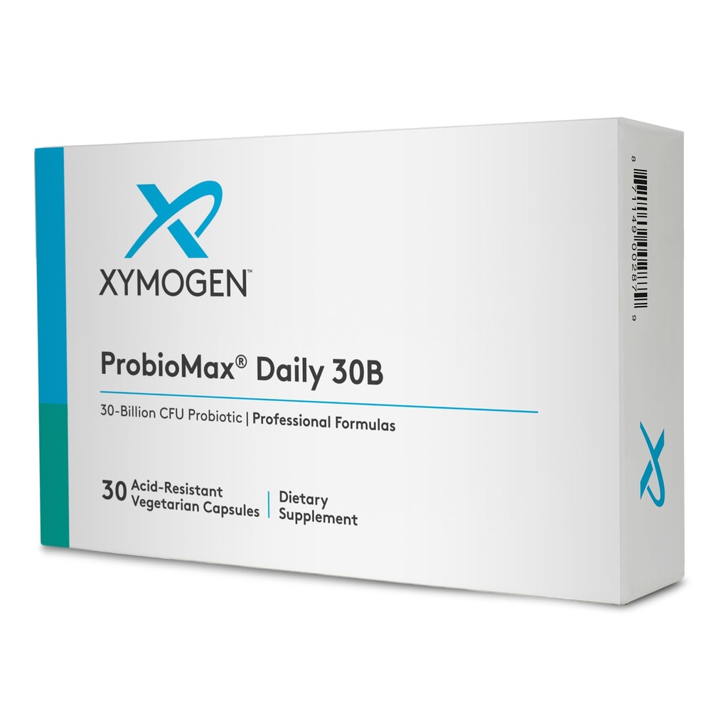 XYMOGEN ProbioMaxデイリー30B - ベジタリアン、酪農場&グルテンフリーのプロバイオティクス - 女性の&男性のプロバイオティック栄養補助食品 - 元プロバイオマックスデイリーDF(30カプセル)