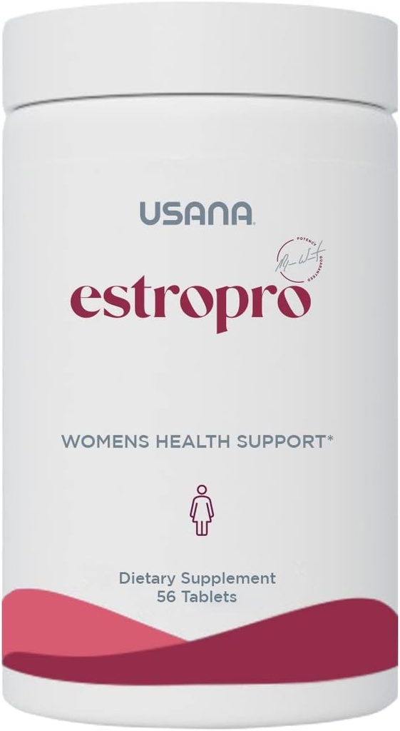 Menopause* - 56錠 - 28日の供給の Symptomatic サポートのための Phytoestrogens が付いている USANA EstroPro
