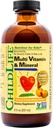 CHILDLIFE ESSENTIALS Kids Multivitamin & Mineral - Kids Vitamins, Liquid Multivitamin for Kids, Toddler Multivitamins, Liquid Vitamins, Baby Multivitamin - Natural Orange & Mango, 8 Fl Oz (Pack of 1)