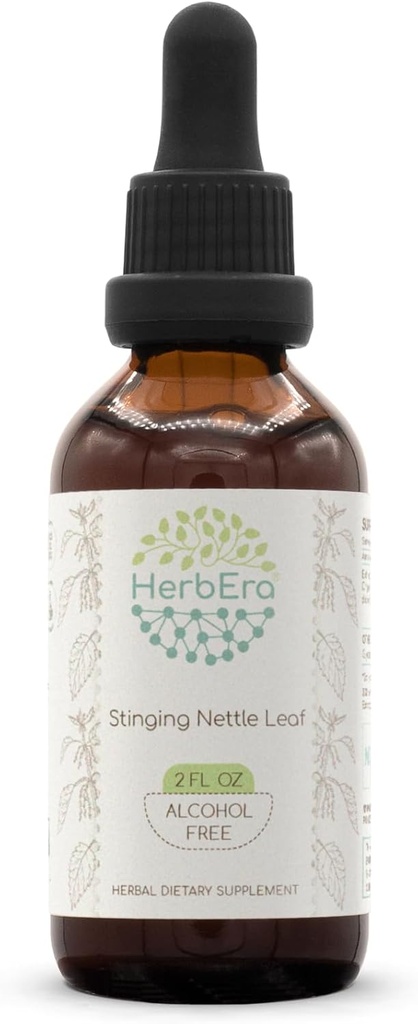 イラクサの葉B60アルコールフリーハーブエキスのチンキ、濃縮された液体はNettle (Urtica Dioica)の乾燥された葉(2 の fl oz)を着色します