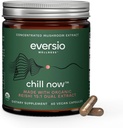 CHILL Now Organic Reishiキノコサプリメント - 15:1 Reishi 60ビーガンカプセル(250mg)のデュアルエキス