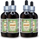 Anamu(ペチリアアリアセア)グリセライト、乾燥ハーブアルコールフリー液体抽出物(ブランド名:HerbalTerra、米国製)4x4 fl.oz (4x120 ml)